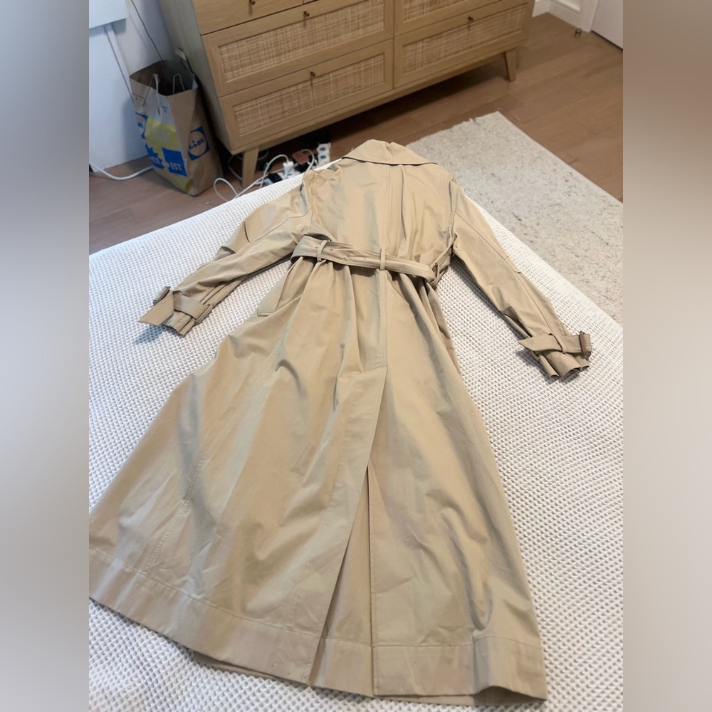 Classic Tan Trench Coat Mango Women’s XS - Picture 5 of 9